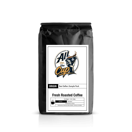 Best Sellers Sample Pack: 6Bean, Cowboy, Breakfast, Peru, Mexico, Bali